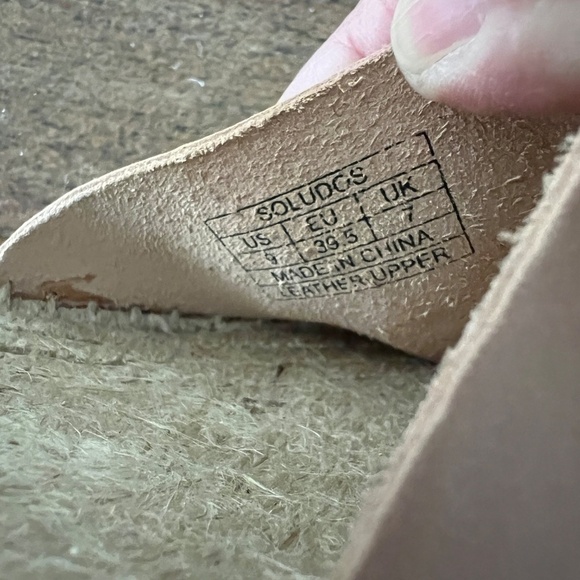 SOLUDOS MINORCA PLATFORM ESPADRILLE SANDAL 9 BLUSH NUDE WEDGE ADJ BUCKLE SUMMER - Picture 11 of 13